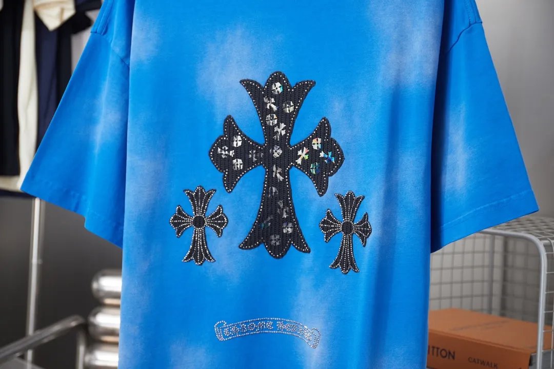 Ch*ome Hearte 26SS New Arrival logo 100% 32 1X 1 Black ➕ ：Black/Blue/Gray Size：S/M/L/XL